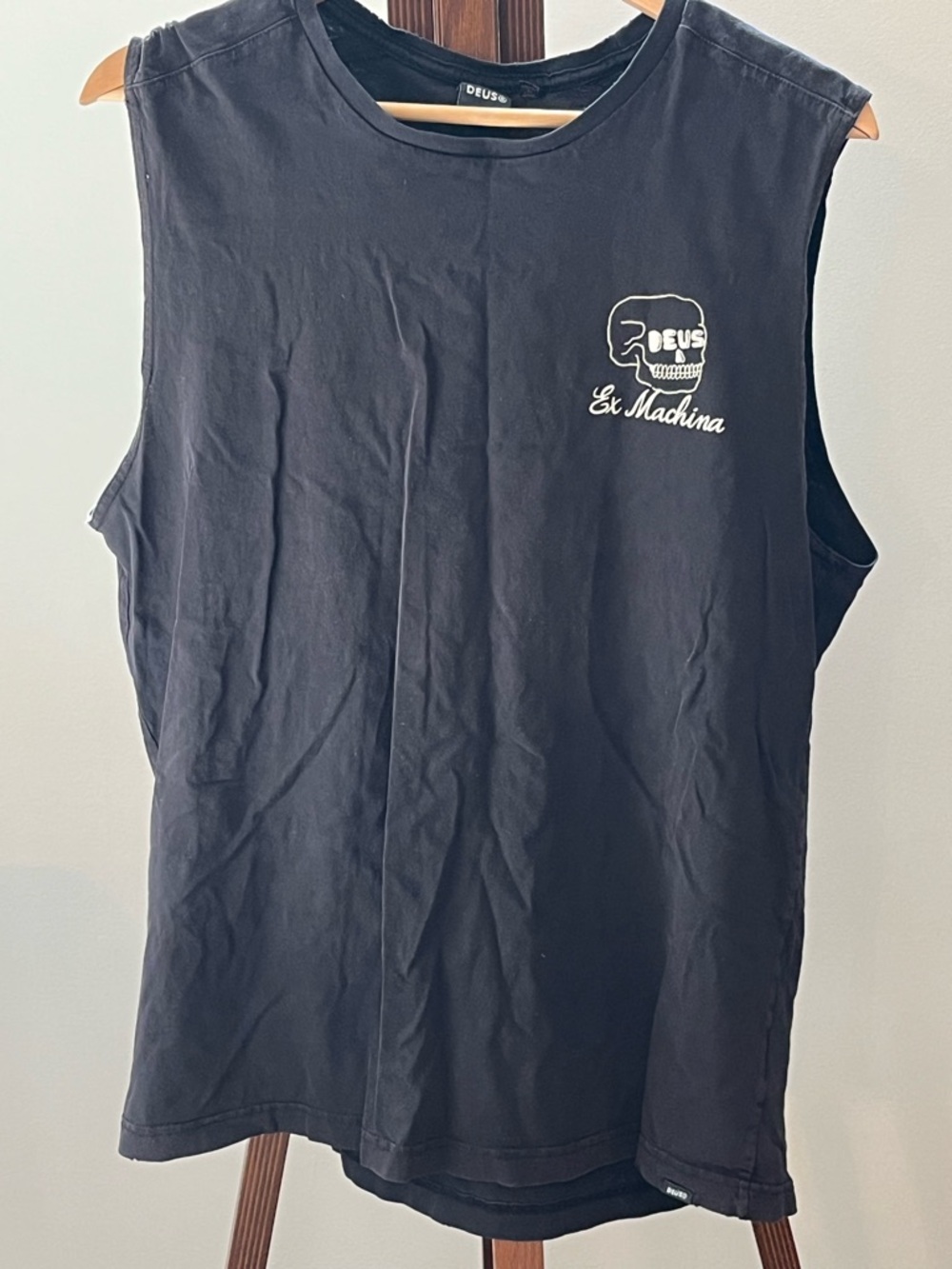 Men's Black Sleeveless Tank